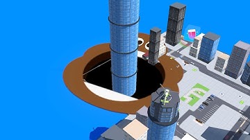 Hole.io - Epic Biggest Hole Gameplay Walkthrough Android iOS #17