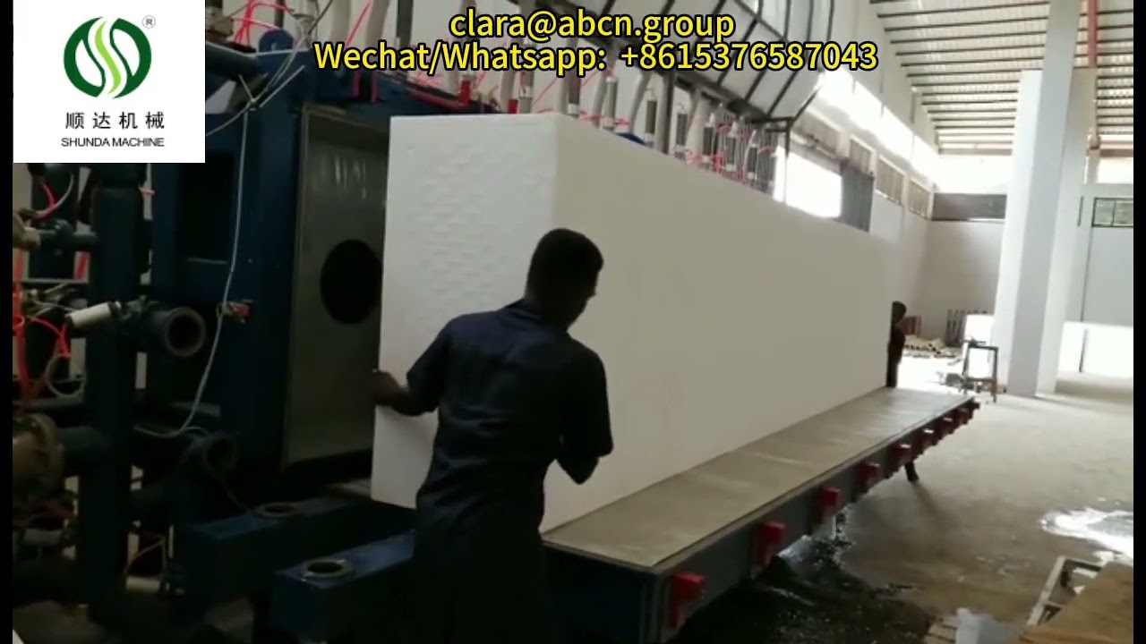 EPS block machine Air cooling Type, Vacuum Cooling Type, 