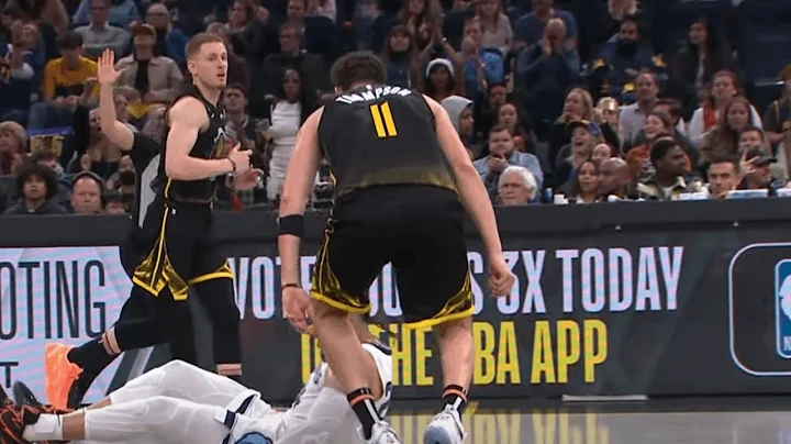 KLAY TO DILLON BROOK "U DIRTY! I WONT FORGOT WHAT ...