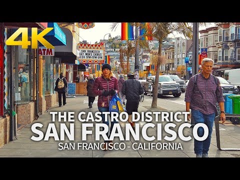 SAN FRANCISCO - The Castro District, Gay Neighborhoods, California, USA, Travel, 4K UHD