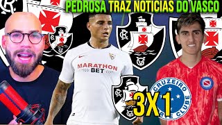 🚨PEDROSA CHEGANDO COM ANÁLISE DO VASCO E INFORMAÇÃO DE MERCADO | LESCANO E DIAGO CARLOS NO VASCO?