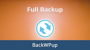 #4. Creating Full Backups with BackWPup