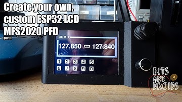 Create your own custom ESP32 primary flight display for MFS2020. part 1