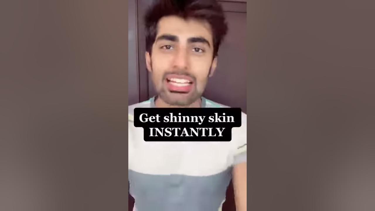 how-to-get-shiny-skin-easily-youtube