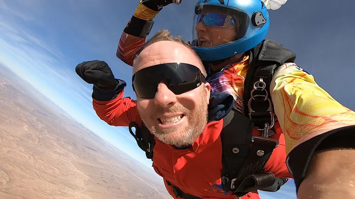 Mark Burroughs - Tandem Skydive in Las Vegas at Sk...