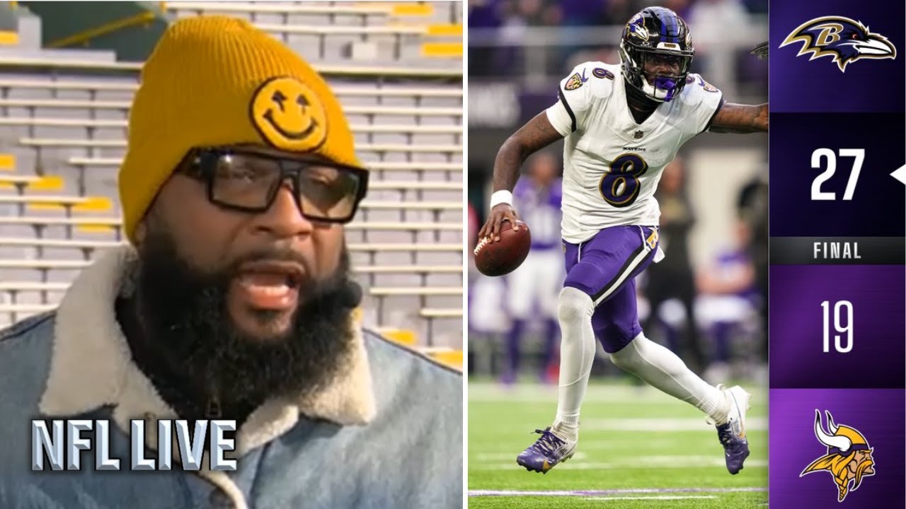 NFL LIVE | "Ravens are winning AFC North" - Swagu reacts to Lamar Jackson dominate Vikings 27-19