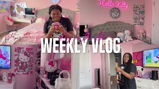 Clean Niyah&#39;s Room With Her + Hello Kitty Room Tour | Mother&#39;s Day Drop | Velvety Vibes