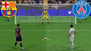 FIFA 23 | FC Barcelona vs PSG | Ronaldo vs Messi - Penalty Shootout