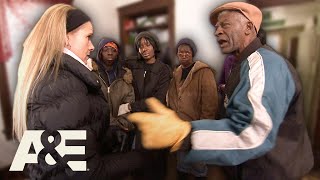 Get Rid of 22,000 POUNDS of Trash To Get Back Husband of 37 Years | Hoarders | A&E