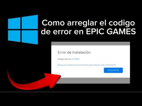 como arreglar el codigo de error en Epic Games 2024