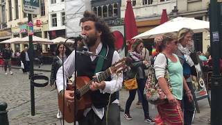Don Raffaè - de André cover - busking live in Brussels chords