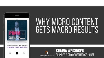 Why Micro Content Gets Macro Results