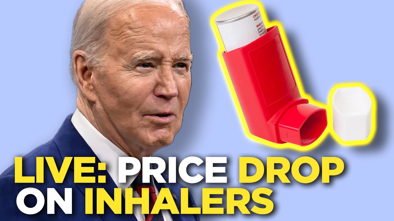 Watch live: Biden delivers remarks on lowering health care costs including inhalers