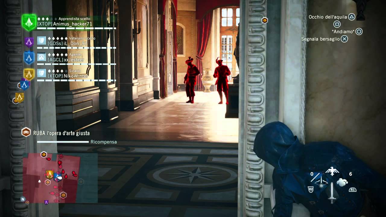 Assassin's creed unity co-op mode feat friends - YouTube