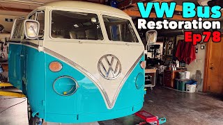 VW Bus Restoration - Episode 78 - Fire it up! | MicBergsma