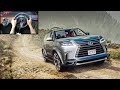 Extreme Off-roading - GTA 5 | Lexus Lx 570 | Logitech g29 gameplay