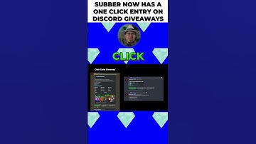 Subber now has a one click entry on Discord giveaways