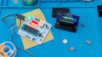 Zilog Z80 NOP CPU Tester DIY Soldering Kit - Assembly and Demonstration