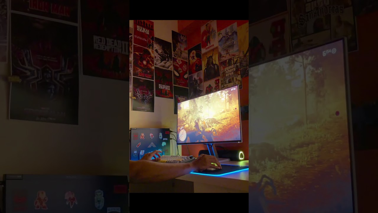 Red Dead Redemption 2 Hits Different on This Setup 🤠 #shorts #reddead