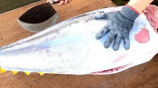 Tuna Fast Filleting for  Sushi  Sashimi Meal -  Asia Tuna Fishery