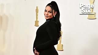 Vanessa Hudgens pregnant with first child, debuts baby bump while hosting 2024 Oscars red carpet