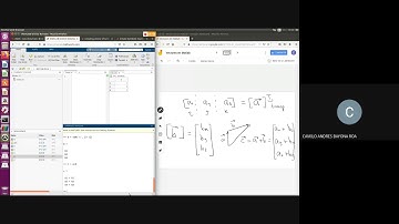 Vectores y Matrices en Matlab