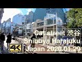 【4K】Cat street Harajuku-shibuya Tokyo Japan キャットストリート散歩  2020.01.29  GoPro HERO7