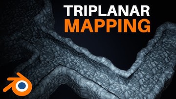 Automatic Seamless UV Mapping in Blender (Triplanar Mapping)