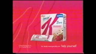 Kellogg's Special K Cereal Bars New Years Resolution Commercial 2003