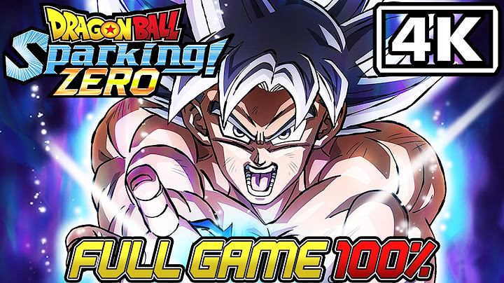 DRAGON BALL: Sparking! ZERO - Full Game Walkthrough (100% All Normal & What If Stories) [4K60FPS]