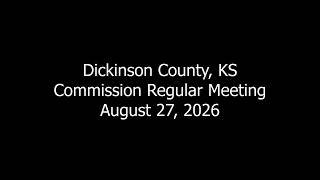 Commission Meeting - August 27, 2026