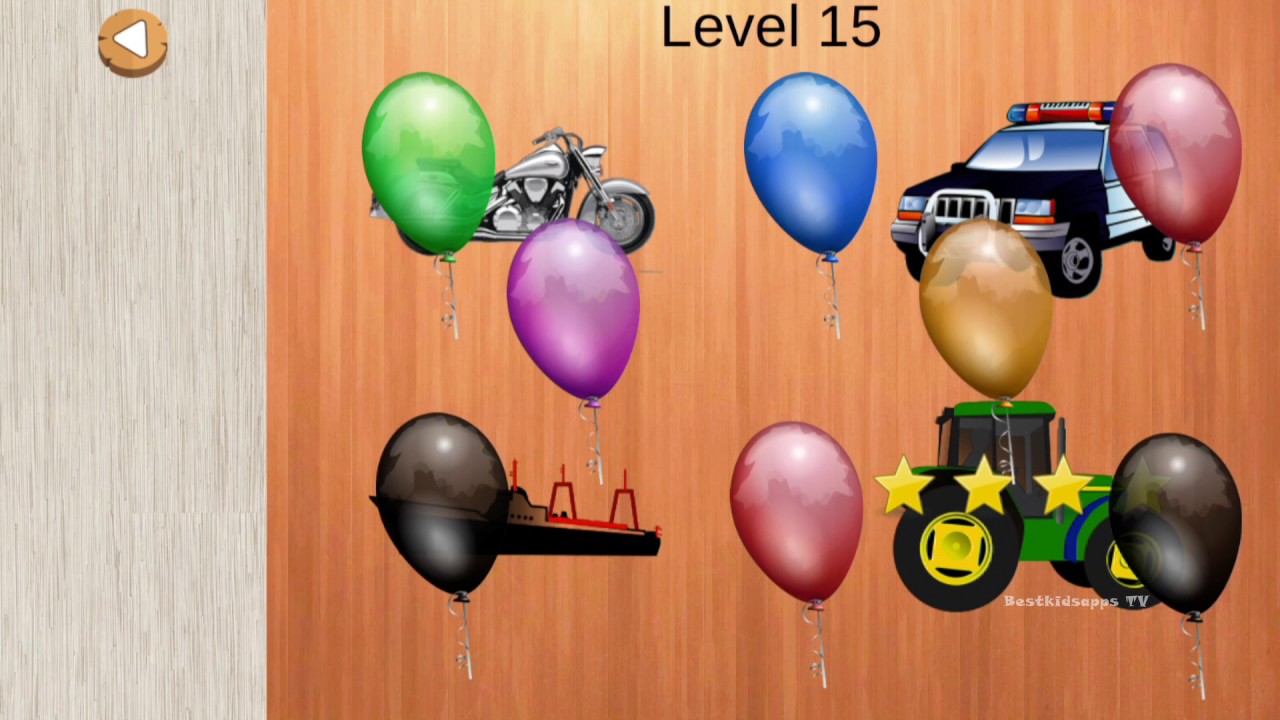 Vehicles Puzzles For Toddlers Android Game For Children | Best Kids Apps TV