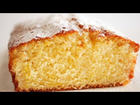 Видео рецепт Влажный лимонный кекс