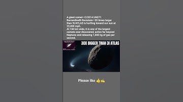 🚨C/2014 UN271: A 150 km Mega-Comet Racing Toward the Sun!