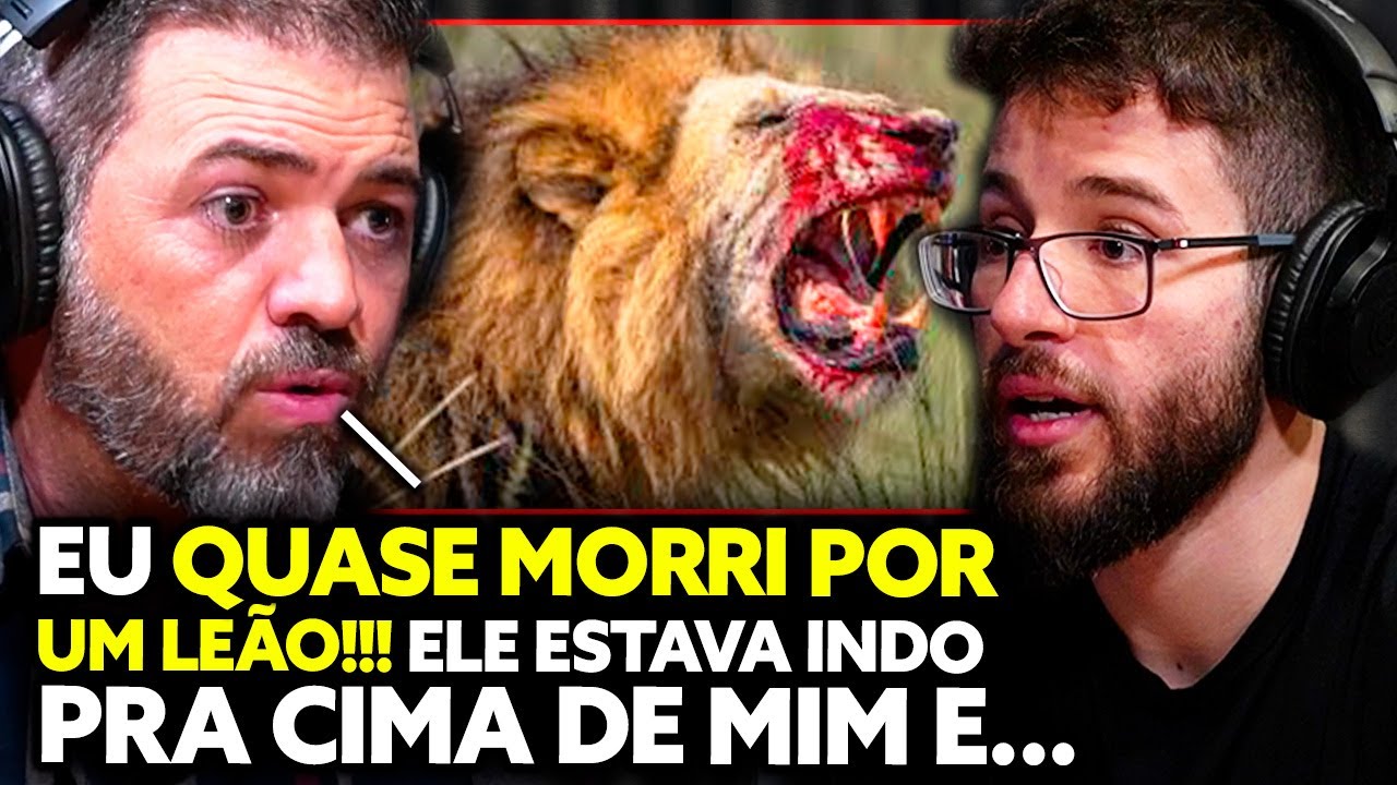 CAÇADOR BRASILEIRO REVELA HISTÓRIA BRUTAL DE QUASE MORTE | Cauê Santos Podcast