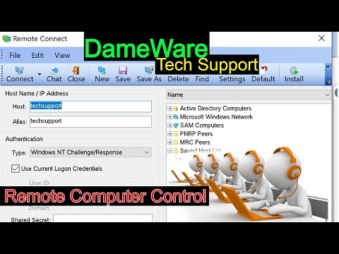 Using DameWare in Tech Support