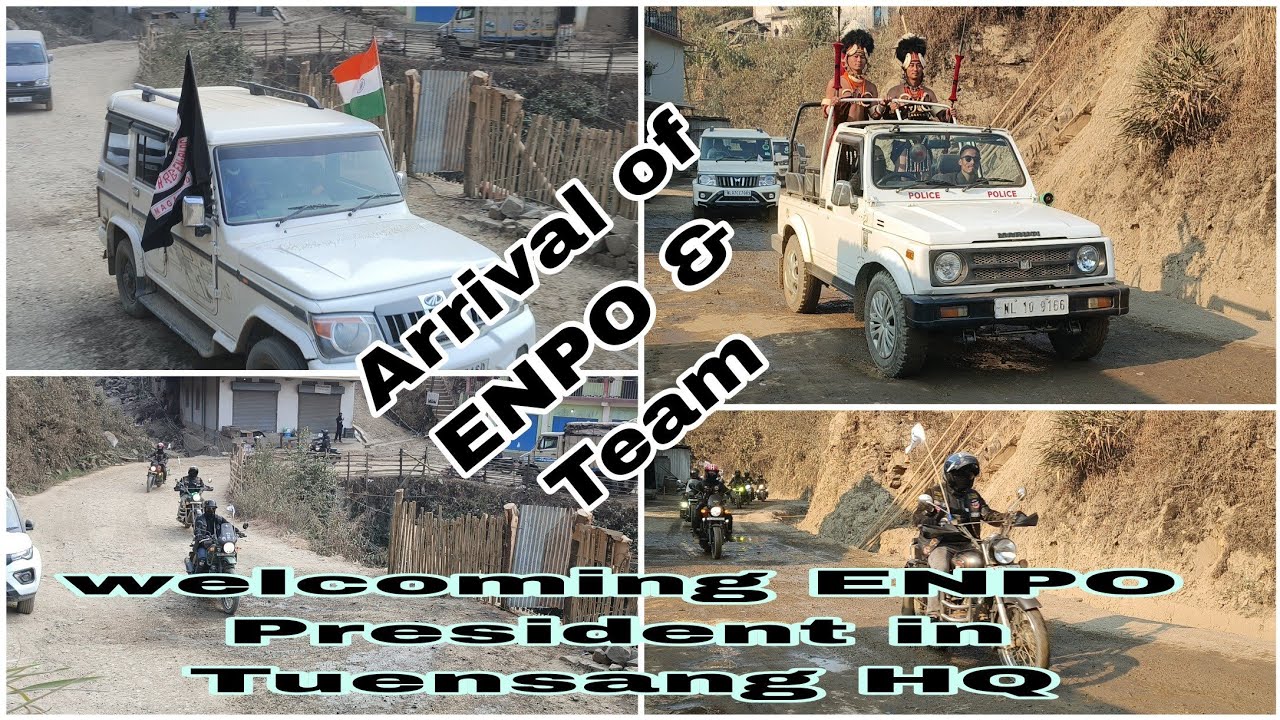 Warm Welcome our ENPO President in Tuensang Head Quarter.... 