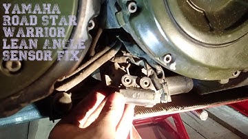 Yamaha Road Star Warrior Lean Angle Sensor Disable