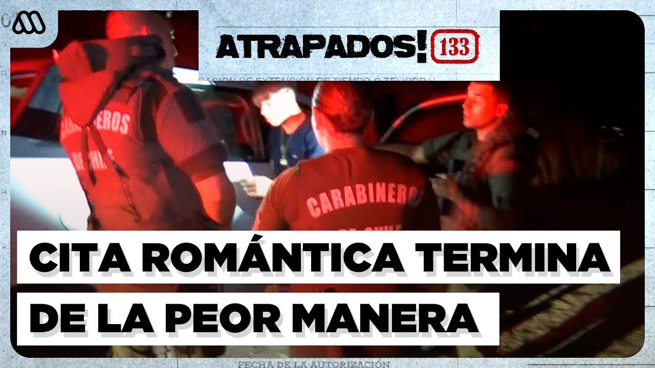 Atrapados! 133: Sujeto es detenido en sorpresivo control de Carabineros