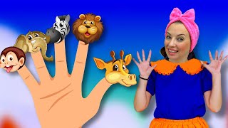 Animals Finger Family Song Wild Animals Finger Family The Mik Max Kids Songs Sing And Enjoy