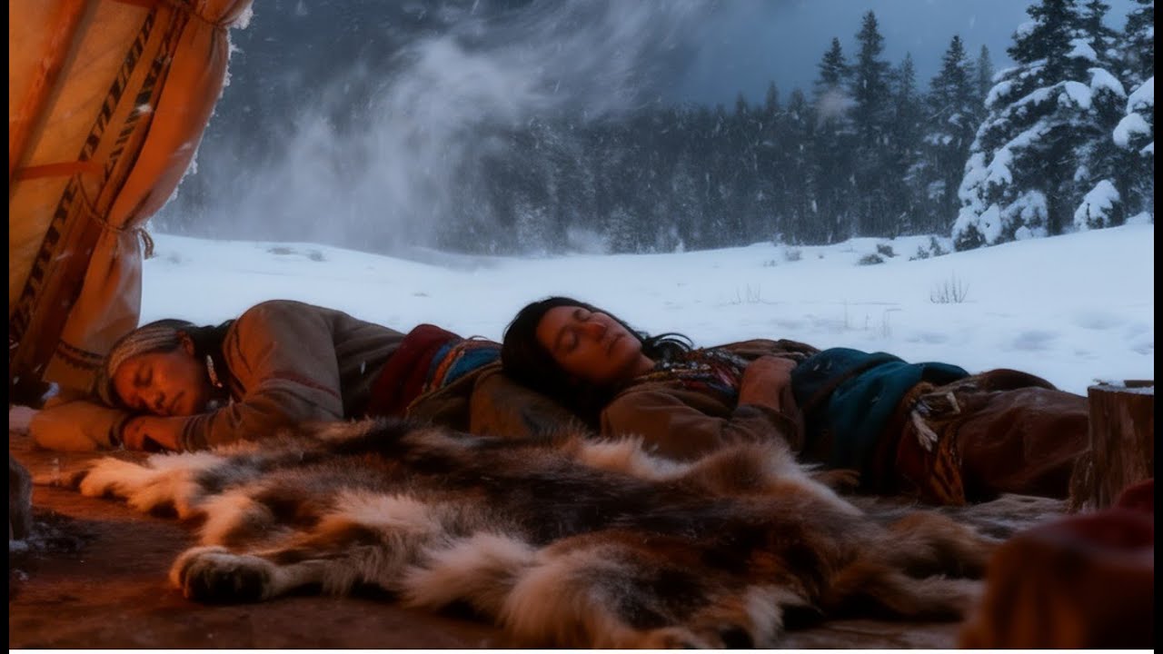How Did Native Americans Sleep in Wigwams During Snowstorms