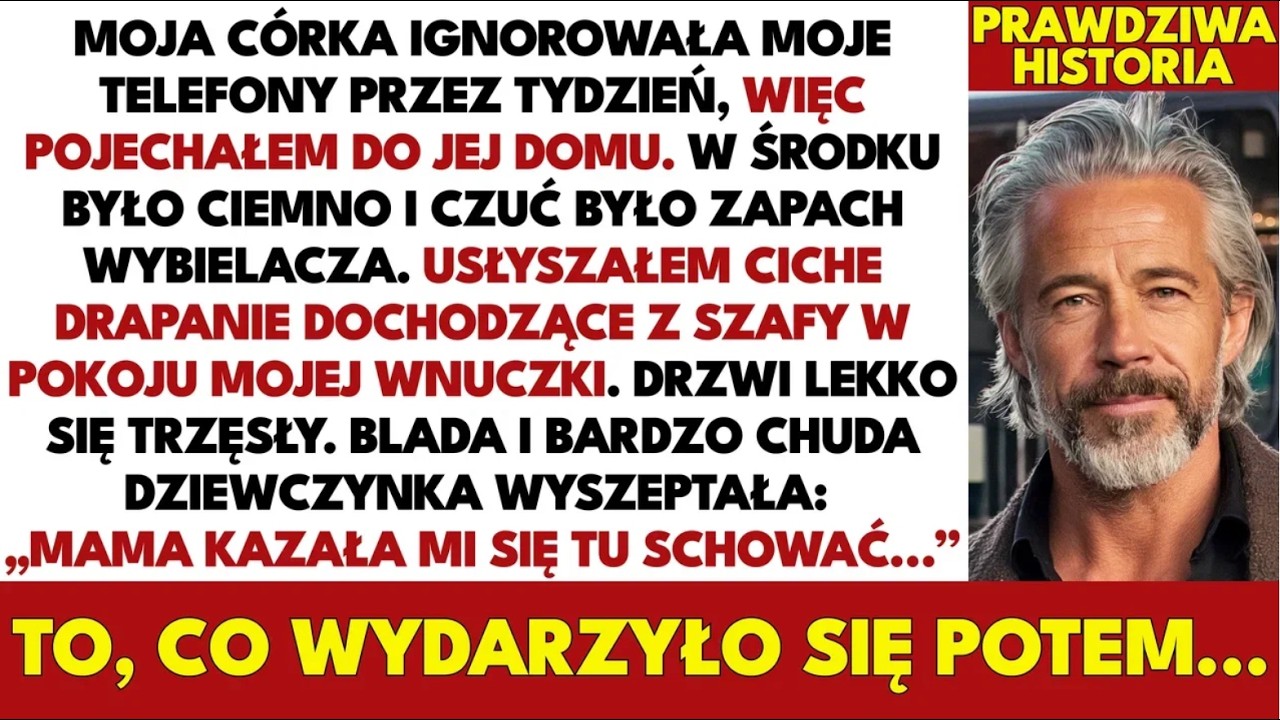 Nie Mogłem Dodzwonić Się Do Mojej Córki Przez Tydzień. W Jej Domu Usłyszałem Dziwne Drapanie...