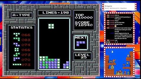 LEVEL 30 - NTSC NES Tetris