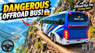 Offroad Bus Sim Driving Game 🚍 | Extreme Hill Road Bus Driving Gameplay | Android Gameplay screenshot 4