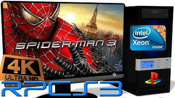 RPCS3 0.0.5 [PS3] - Spider-Man 3 [4K-Gameplay] New RSX. Async Shaders. Vulkan #1