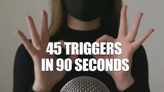 ASMR 45 ТРИГГЕРОВ за 90 СЕКУНД