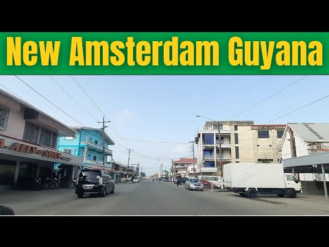 A Short Road Trip of New Amsterdam Guyana (2022)
