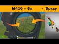Pubg lite🔥 Amazing Spray with M416+6x💥 16+kill