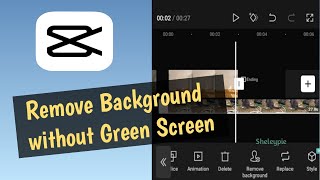 How To Remove Video Background Without Green Screen in Capcut