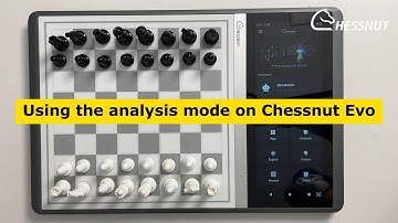 Using the analysis mode on Chessnut Evo#chessnut #chessnutevo #chess #chessboard